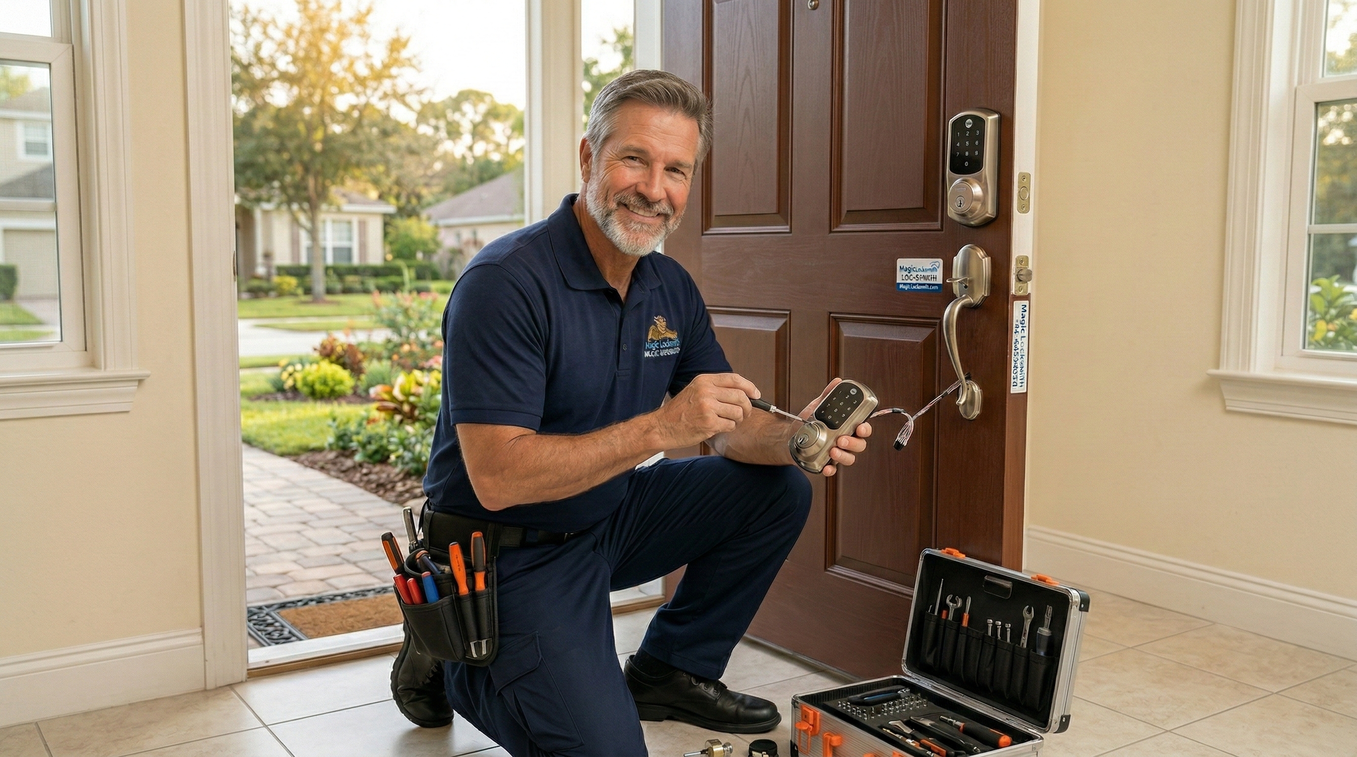 Electronic Keypad and Smart Lock Installation At Residential Home.jpg in Elizabethtown, KY